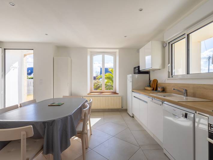 Maison de vacances 'Ti Ma Zud' avec terrasse privée, jardin partagé et Wi-Fi in Pleumeur-Bodou, Côte de Granit Rose
