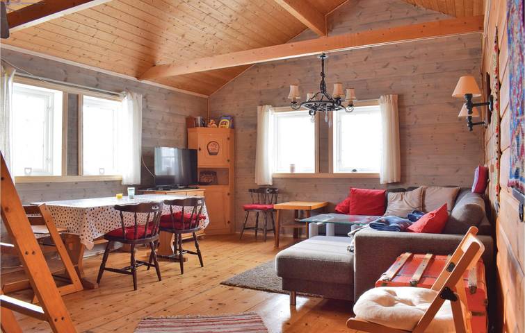 Location de vacances pour 6 personnes, avec terrasse et jardin, adapté aux familles dans Eidfjord - 4