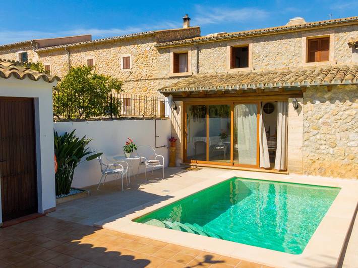 Es Pujol - Preciosa casa mallorquina con piscina privada en Campanet in Campanet, Interior de Mallorca