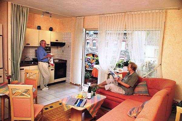 Ferienwohnung für 2 Personen, mit Balkon in Enkirch - 2