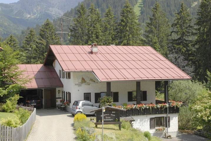 Vakantieappartement voor 3 personen, met uitzicht in het Kleinwalsertal