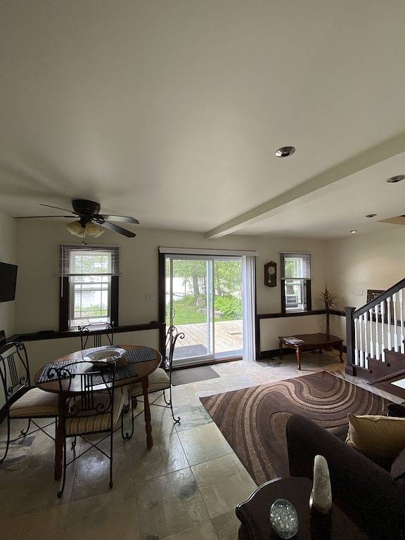 Winter relaxation getaway lake front Muskoka cottage with spectacular views in Muskoka