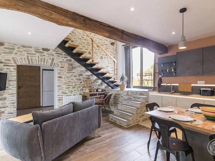 Gîte pour 4 personnes, avec terrasse