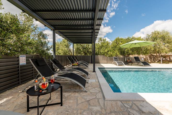 Villa für 12 Personen, mit Garten und Terrasse sowie Sauna, mit Haustier in Zadar - 3