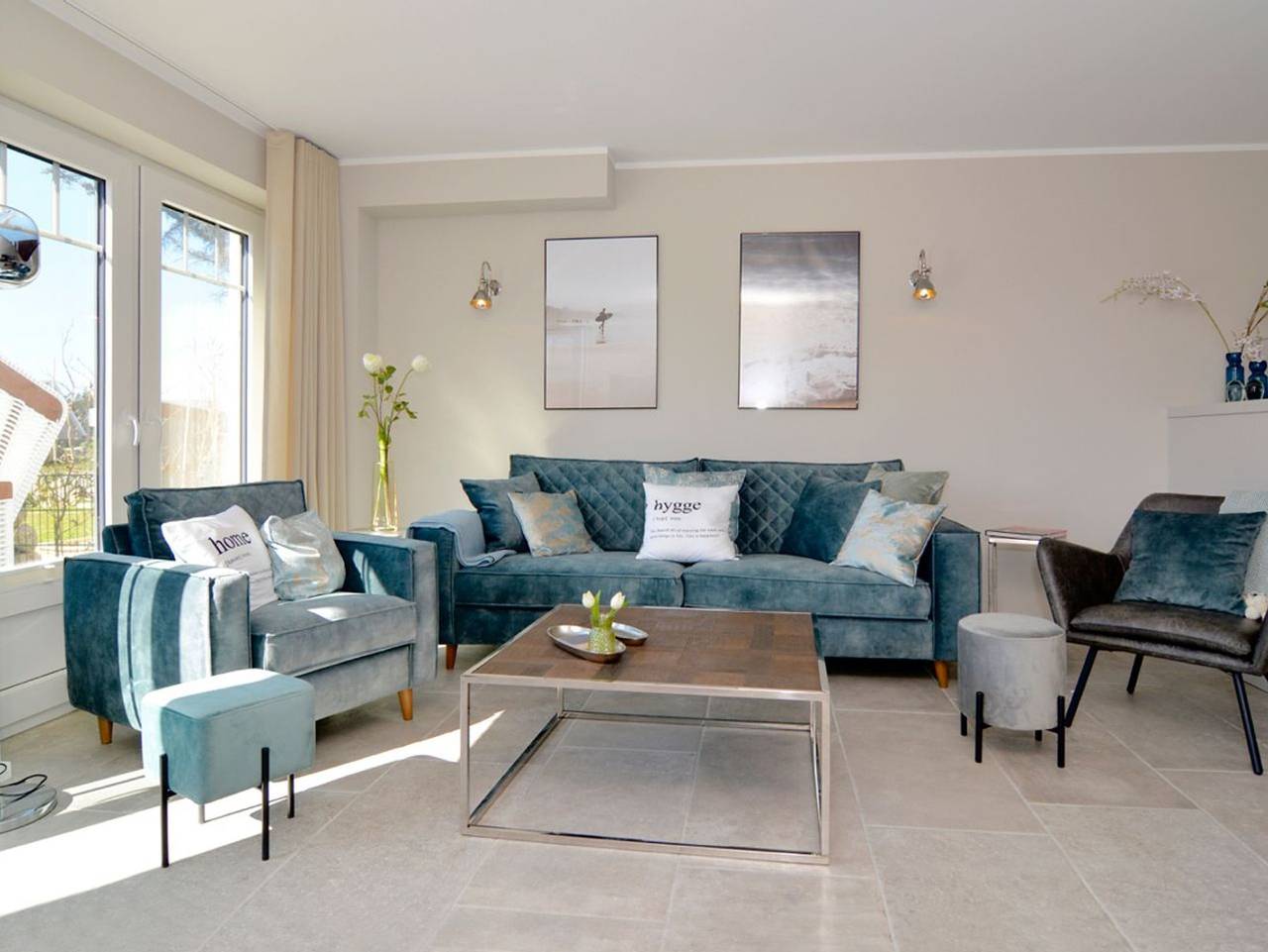 Ganze Ferienwohnung, Norderstrasse 50 - Moderne 93qm auf 2 Ebenen für bis zu 4 Personen mit eigener Sauna in Westerland, Sylt (Gemeinde)