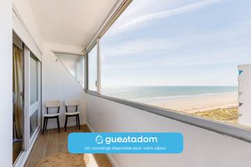Gîte pour 4 personnes, avec balcon dans Plage des Mouettes