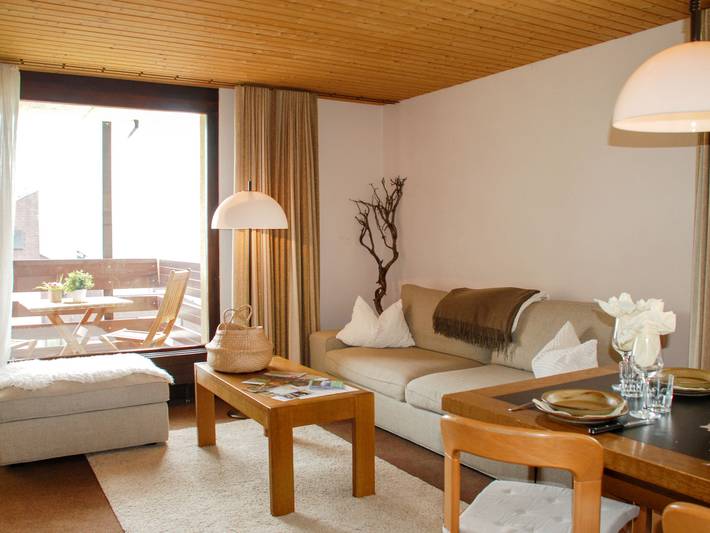 Ferienwohnung für 4 Personen, mit Balkon und Sauna sowie Ausblick, mit Haustier in Misox Calancatal - 2