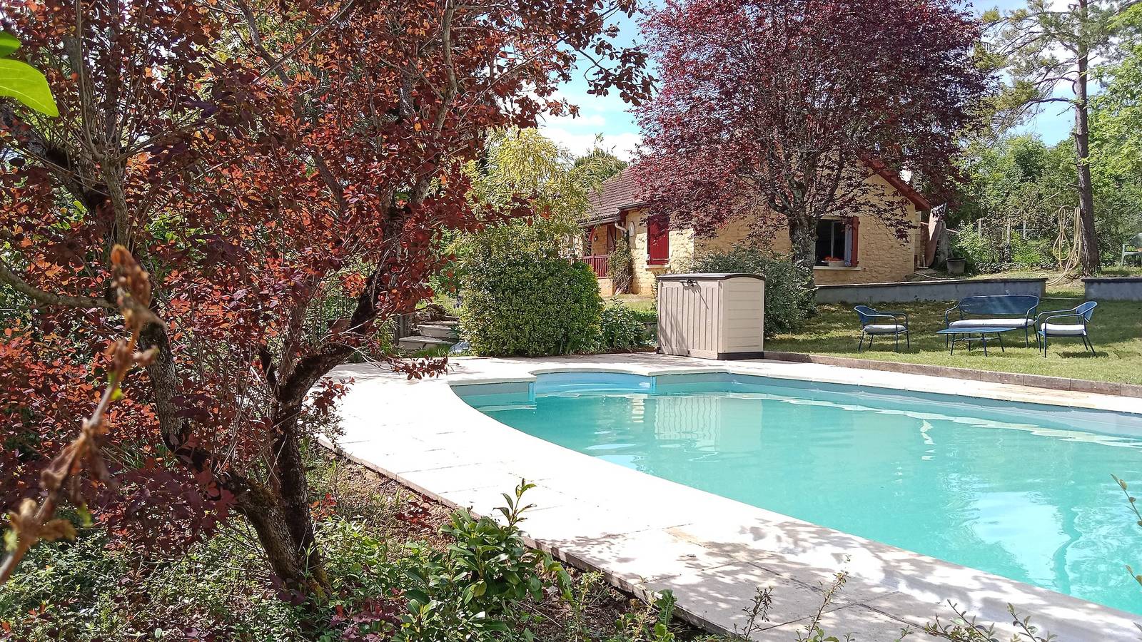 Gîte pour 7 personnes avec piscine in Le Vigan (Midi-Pyrénées), Quercy