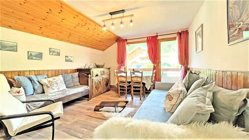 Chalet pour 6 personnes, avec balcon et vue à Puy-Saint-Vincent