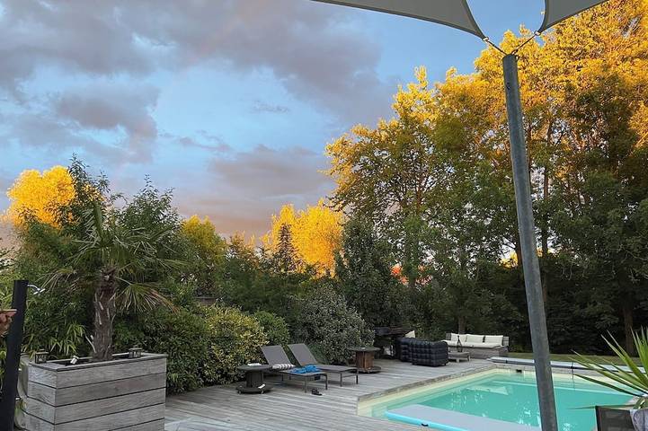 Location de vacances pour 6 personnes, avec jardin et jacuzzi à La Wantzenau