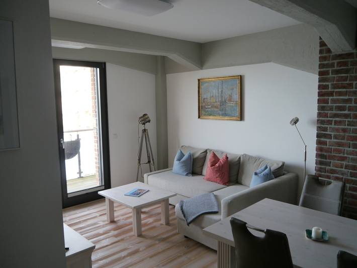 Ferienwohnung für 3 Personen, mit Balkon und Seeblick in Barth - 2