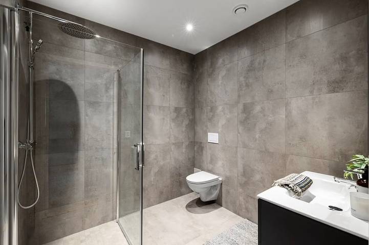 Ganze Wohnung, Delightful 2-bedroom apartment with amazing view in Fetsund in Fet