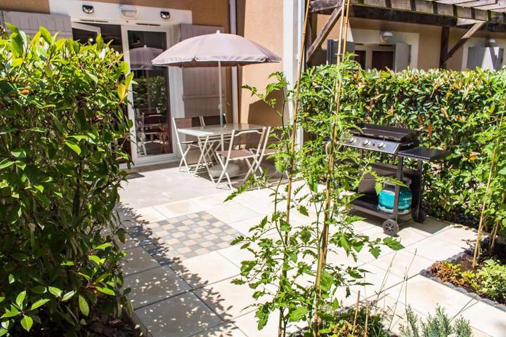 Maison de vacances pour 5 personnes, avec piscine ainsi que jardin et vue, animaux acceptés