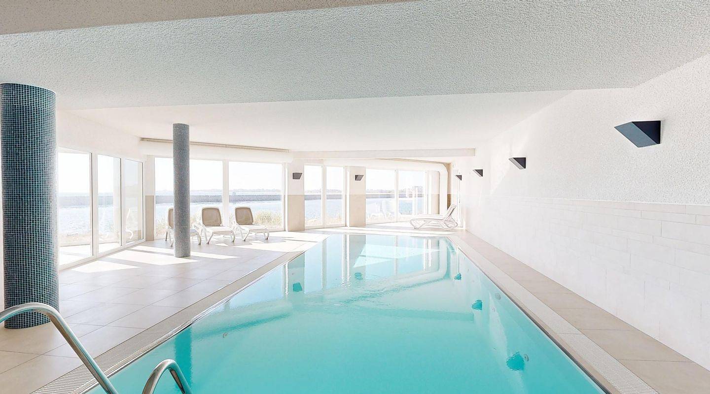 Ganze Wohnung, Seeloge im Bollwark - Indoor Schwimmbad, Terrasse, Sauna, Pkw-Stellplatz in Olpenitz, Kappeln
