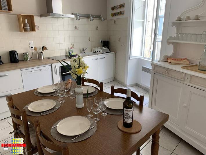 Appartement de vacances pour 5 personnes, avec jardin, animaux acceptés