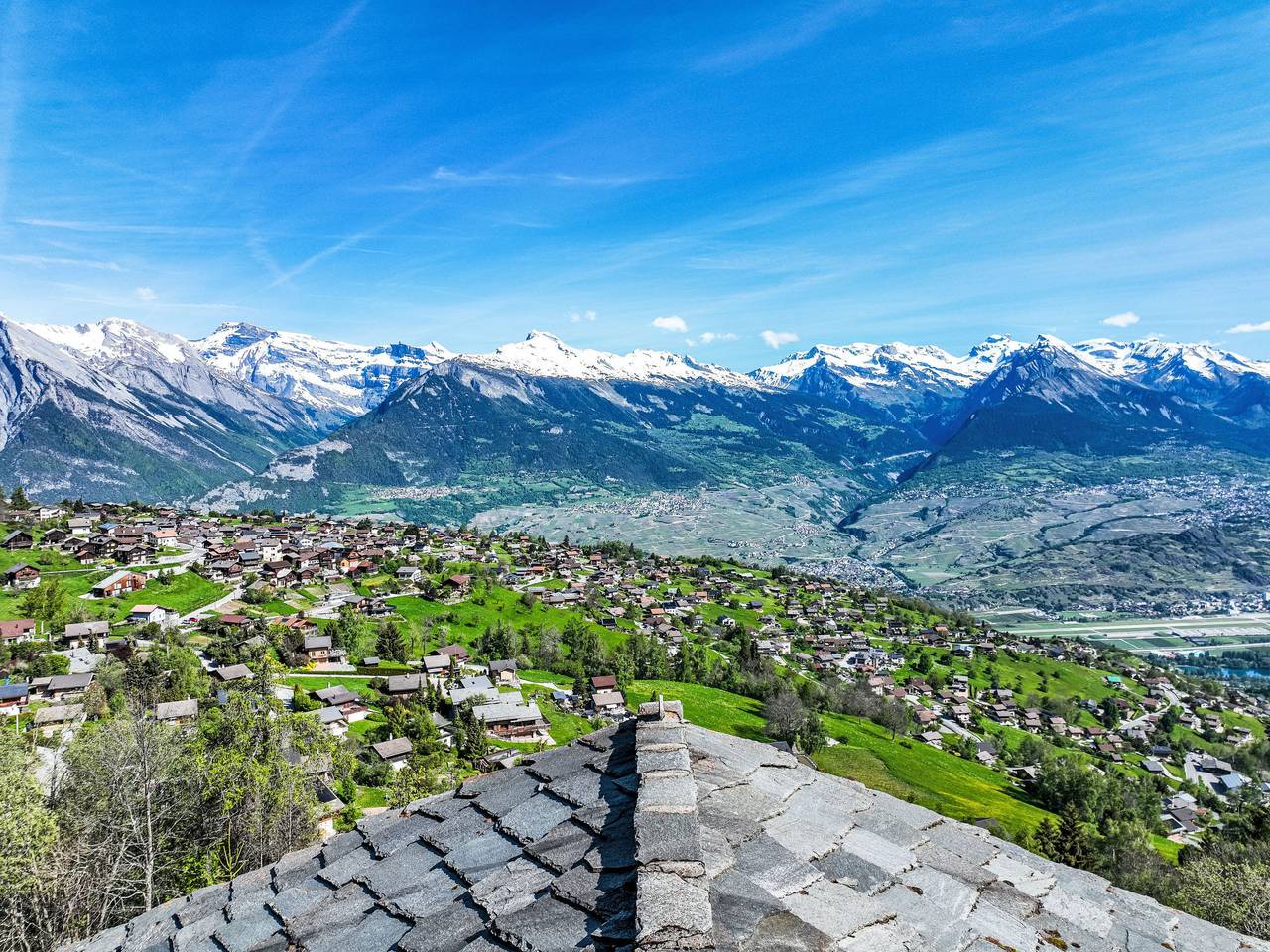 Agneau in Nendaz, Walliser Alpen