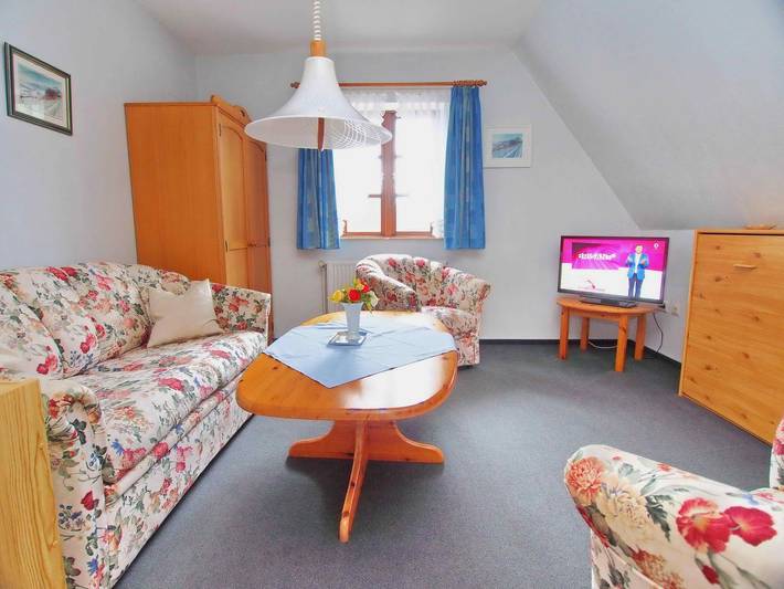 Ferienwohnung für 3 Personen, mit Garten in Alkersum