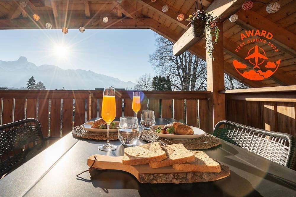 Ganze Wohnung, Modernes Apartment mit Alpenblick in Thun, Thunersee