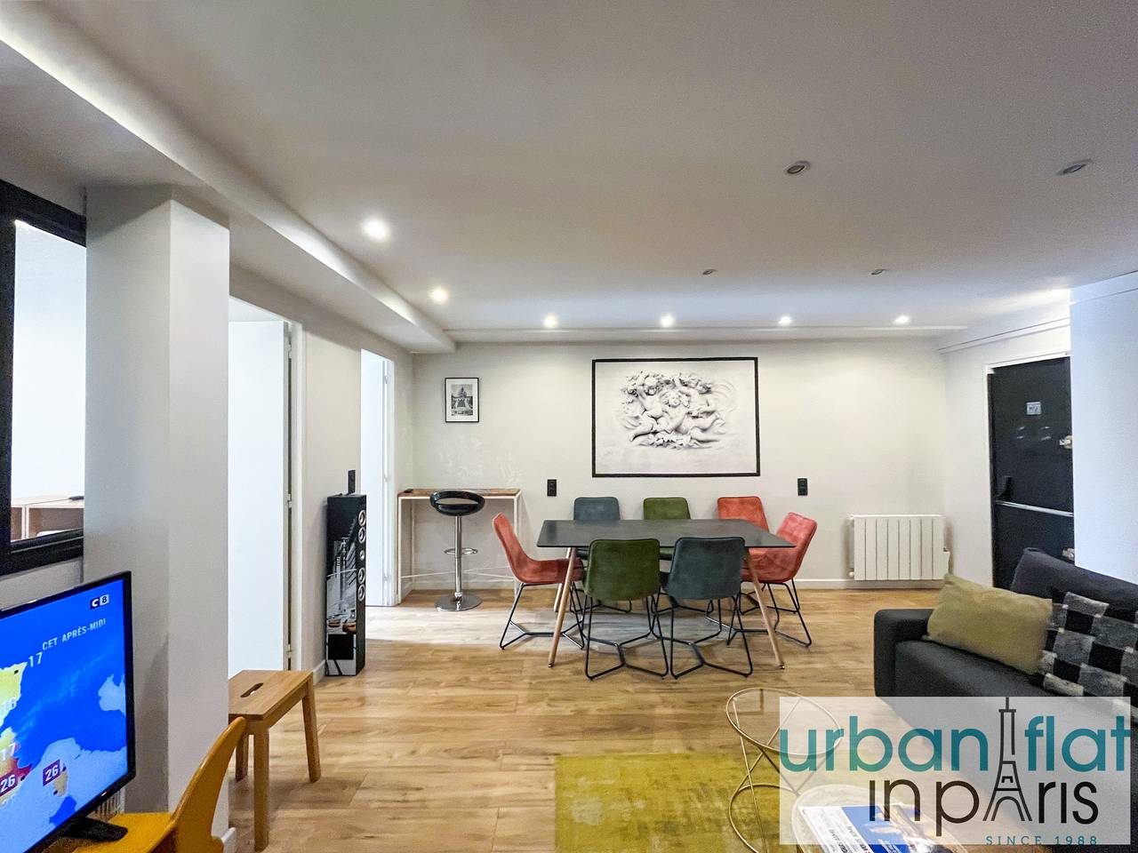 Ganze Wohnung, Urban Flat 120 - Pretty 3Bdr Flat in Le Marais in 3e Arrondissement, Paris