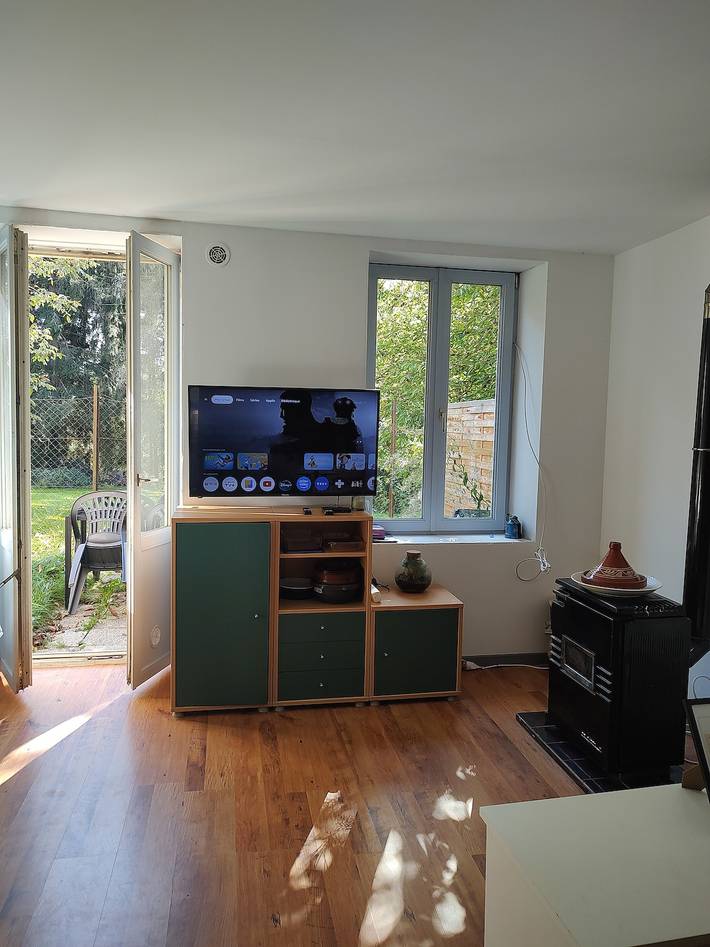 Gîte pour 4 personnes, avec Jardin