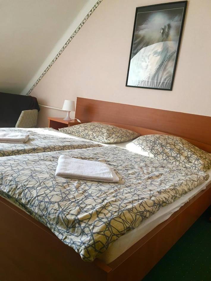 Location de vacances pour 4 personnes, avec terrasse à Tatabánya