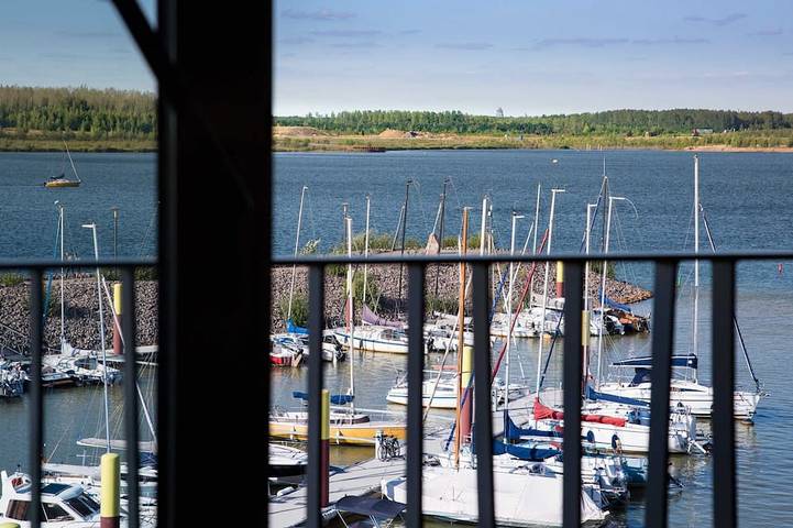 Ferienwohnung für 4 Personen, mit Balkon/Terrasse am Zwenkauer See