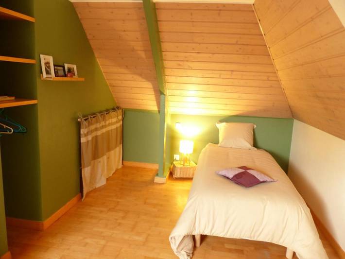 Chambre d’hôte pour 2 personnes, avec Jardin et Vue à Réguiny