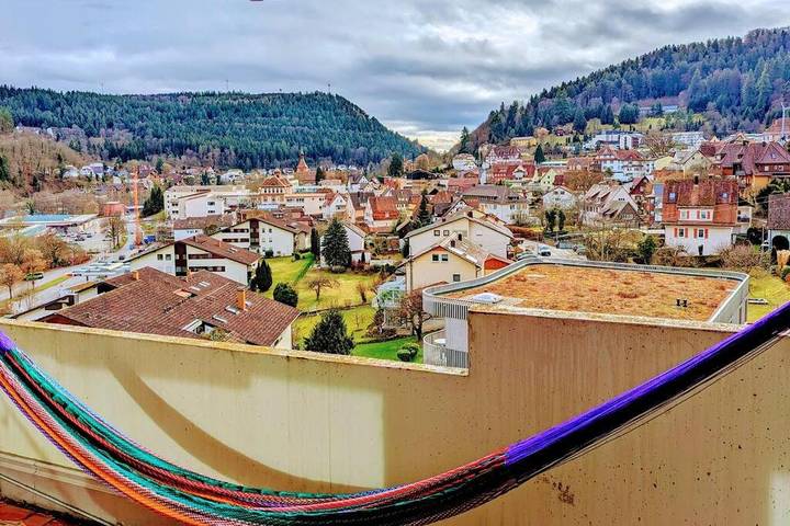 Ferienwohnung für 4 Personen, mit Balkon und Ausblick
