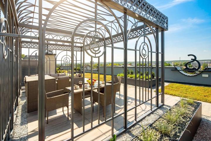 Ganze Ferienwohnung, Ciechocinek | Widok 5A | Prestigious Studio | Roof Garden in Ciechocinek, Kujawien-Pommern
