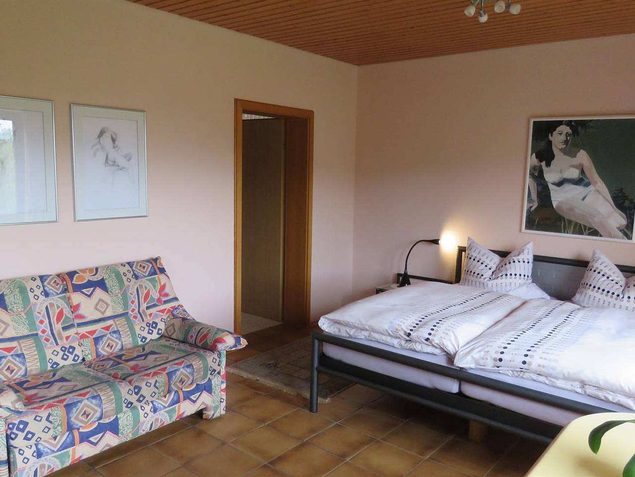 Gästehaus Renate und Albrecht Heil - Doppelzimmer mit Kochnische in Pleisweiler-Oberhofen, Südliche Weinstraße