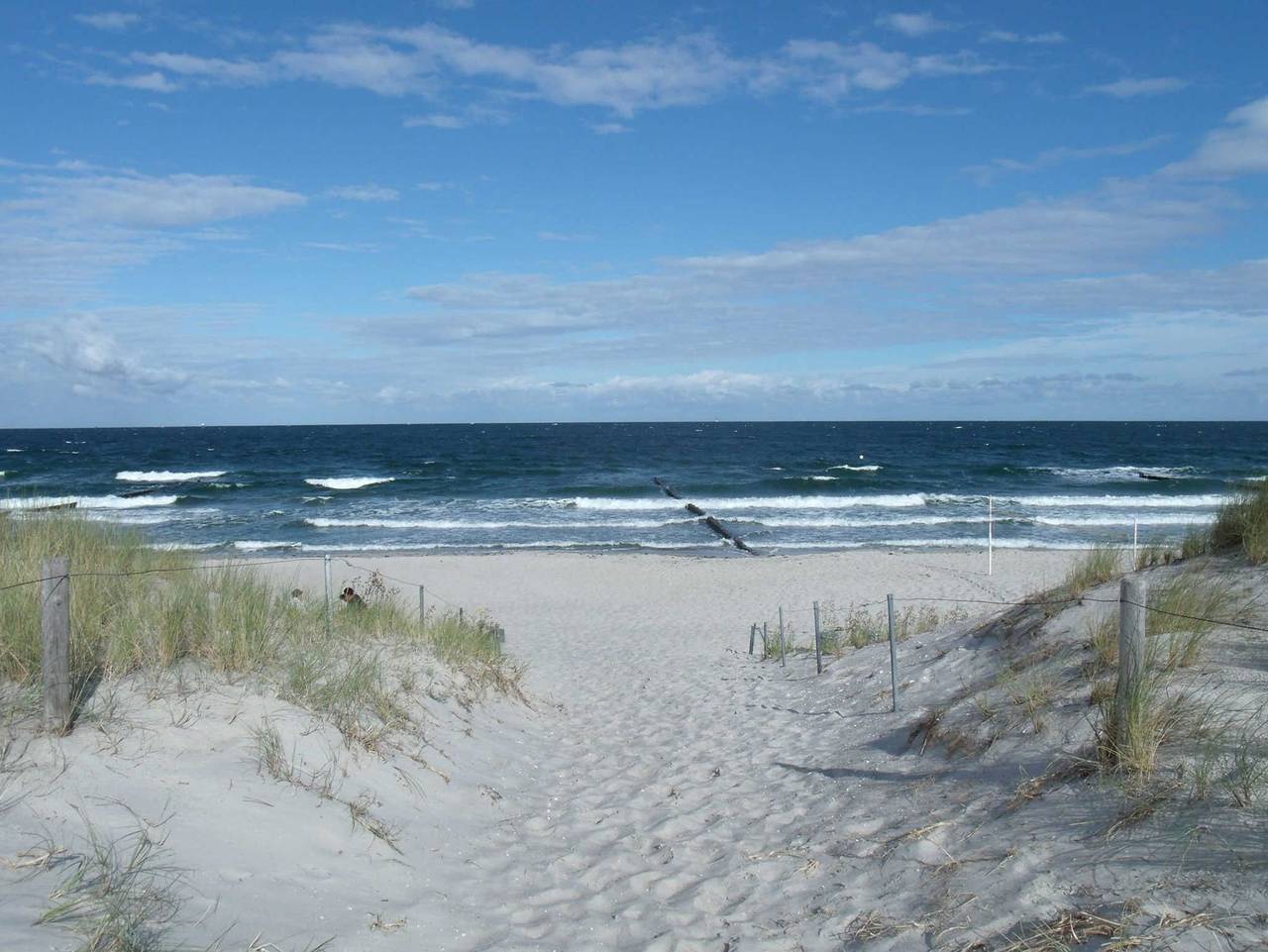 Ganze Ferienwohnung, Ferienwohnungen - mit Stil - Objekt 49650 - Ferienwohnung Strandoase (links) in Warnemünde Strand, Rostock