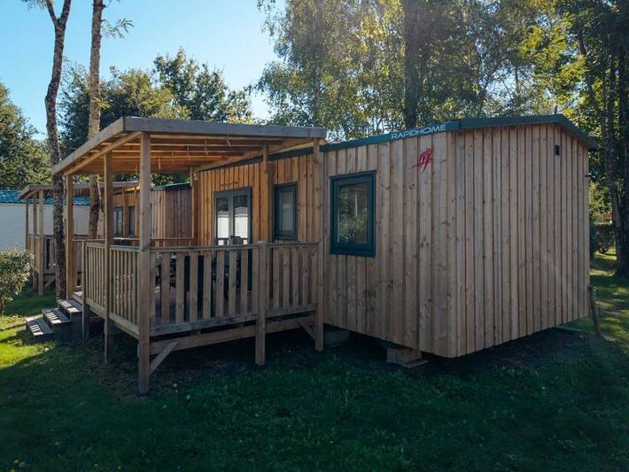 Mobil home pour 4 personnes, avec bassin pour enfant à Grayan-et-l'Hôpital - 3