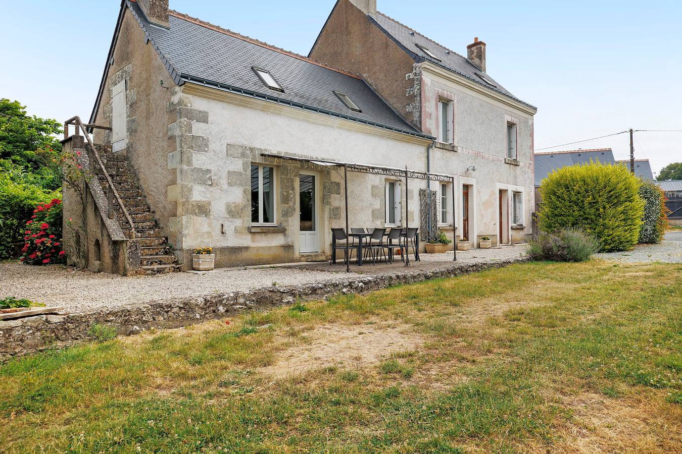 Maison de vacances « Le Café de l’Encloître » avec terrasse privée, jardin et Wi-Fi in Rouziers-de-Touraine, Région de Tours