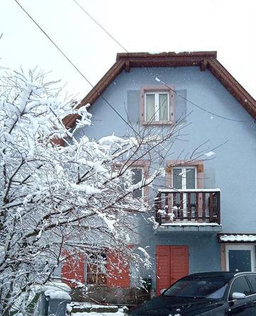 Gîte pour 3 personnes, avec terrasse et vue à Le Hohwald