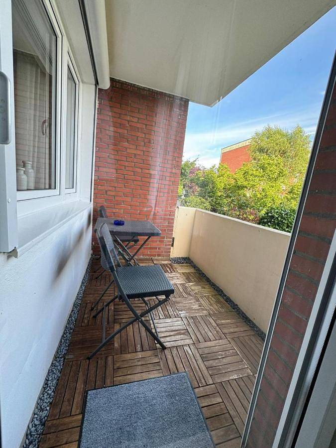 Ferienwohnung für 4 Personen, mit Balkon in Nordenham - 2