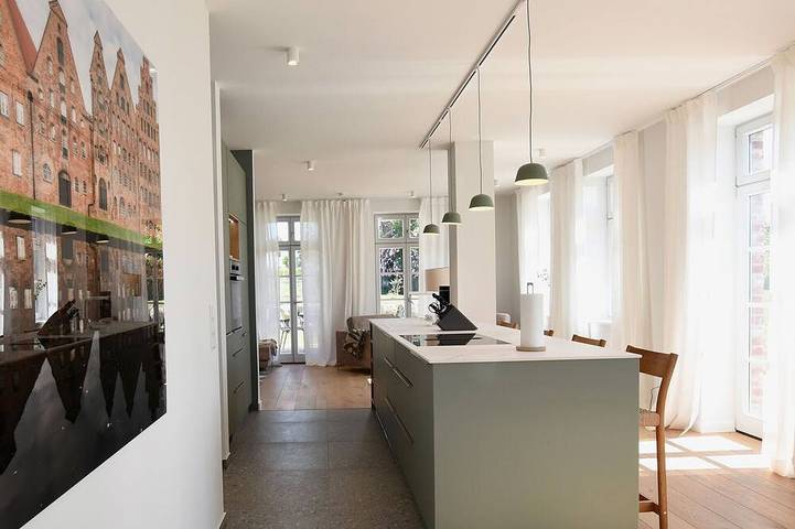 Ferienwohnung für 4 Personen, mit Sauna und Pool sowie Garten und Terrasse in Rosenhagen