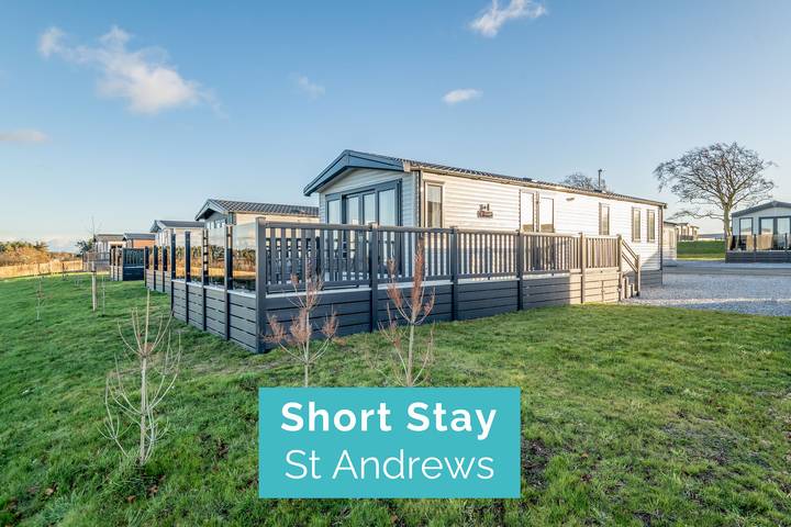 Mobile home for 4 people, with balcony, with pets in Scotland