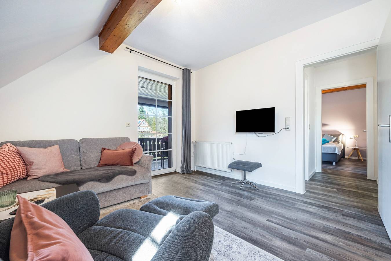Ganze Wohnung, Ferienwohnung 'Haus Wacholder Wohnung 1' mit Balkon und Wlan in Undeloh, Nordheide