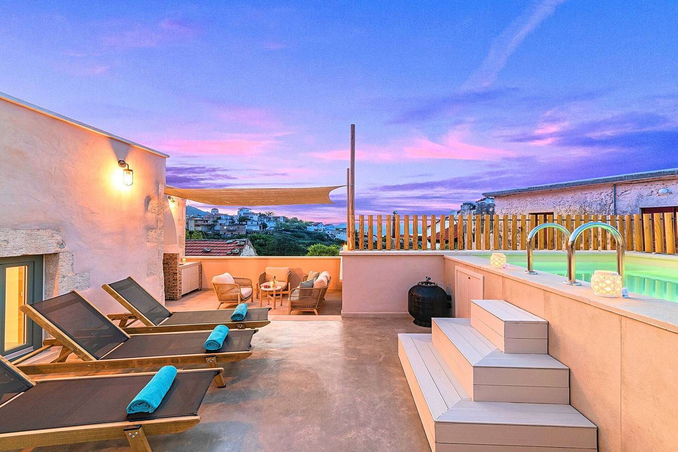 Villa für 7 Personen mit Pool in Chania und Umgebung