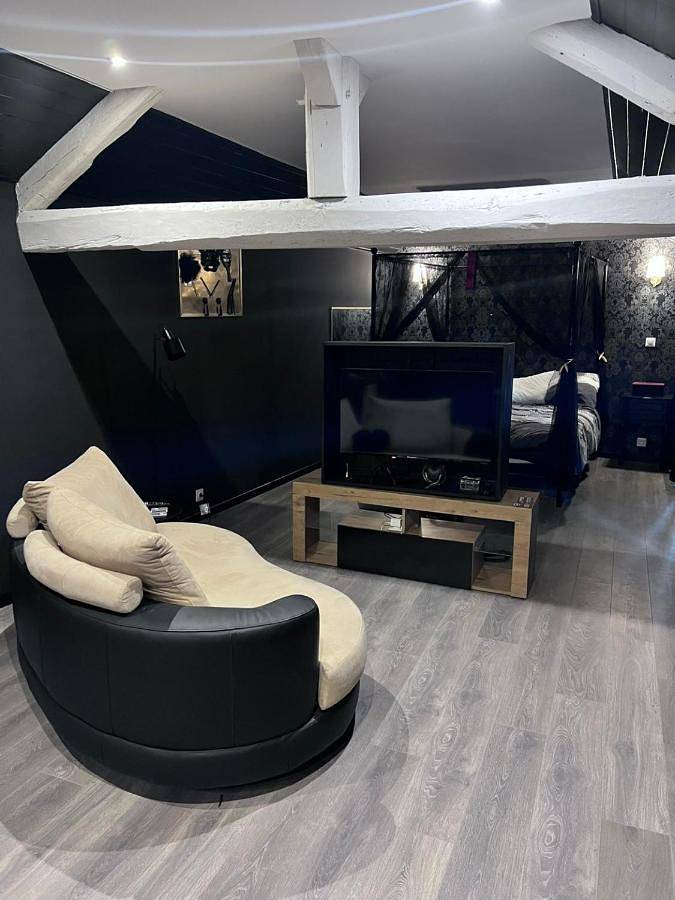 Sensual Accommodation with Jaccuzi & subdued atmosphere in Dizy, Parc naturel régional de la Montagne de Reims