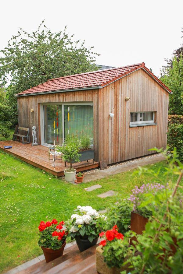 Ferienwohnung für 2 Personen, mit Balkon und Terrasse sowie Garten und Sauna in Havixbeck