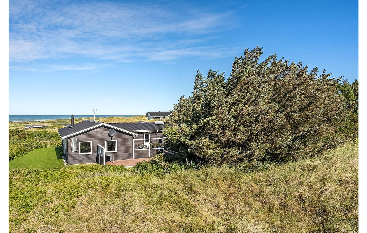 Ferienhaus für 6 Personen mit Terrasse in Løkken, Hjørring und Umgebung