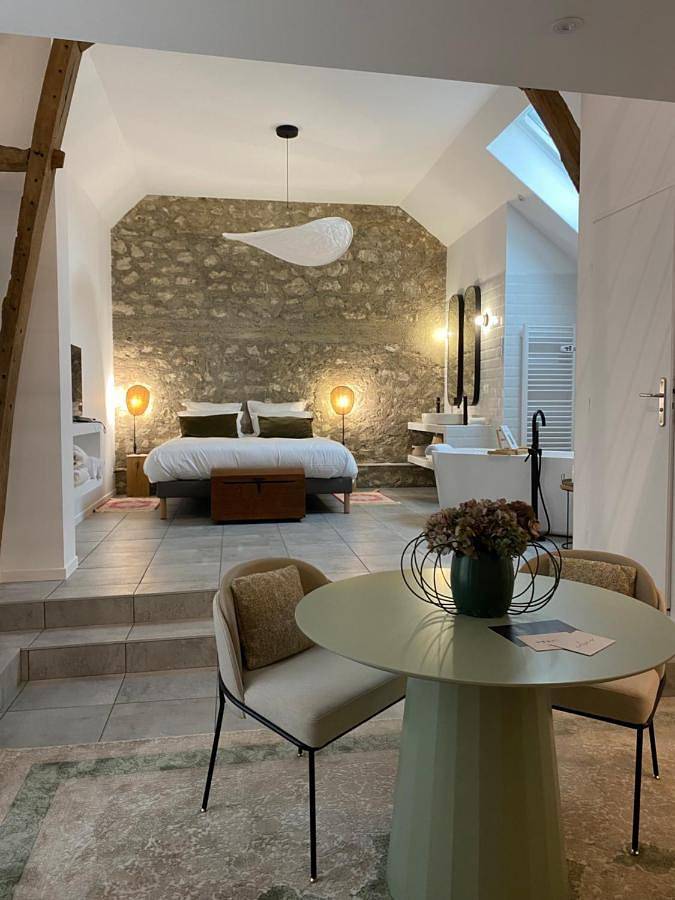Chambre d’hôte pour 2 personnes, avec terrasse et sauna