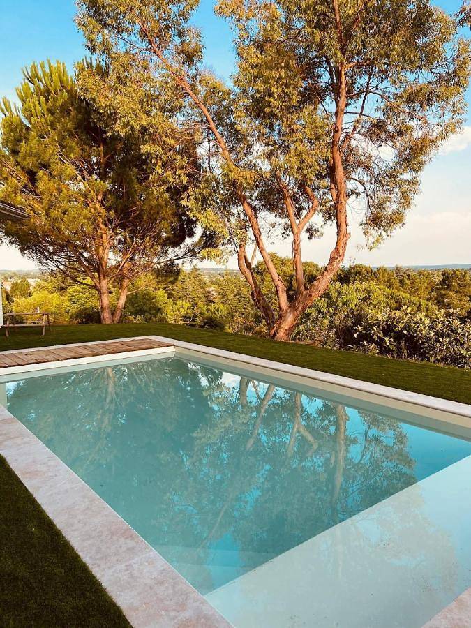 Villa pour 8 personnes, avec jardin ainsi que piscine et vue