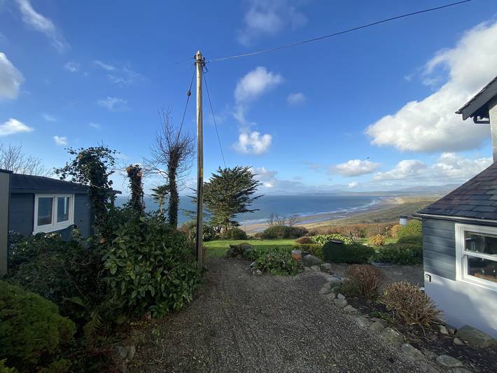 Cottage for 6 people, with Ocean view and Garden in Snowdonia