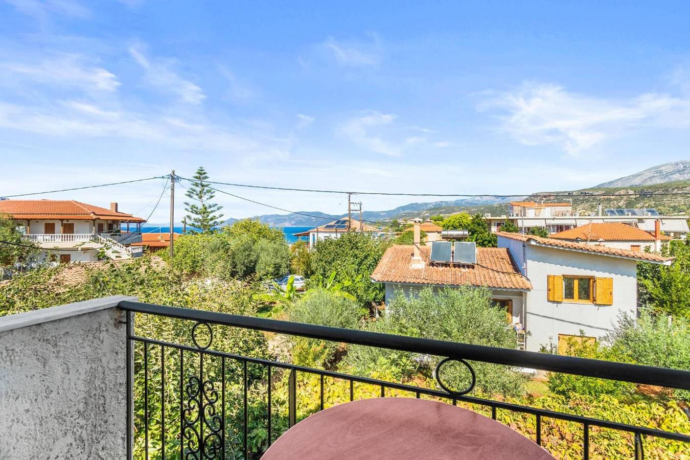 Geheel appartement, Maisonnette 'Thalpori South' met zeezicht in Stoupa in Stoupa, Messenia