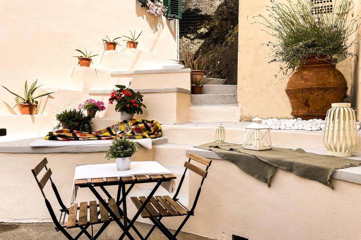 Ferienhaus für 5 Personen, mit Terrasse und Ausblick