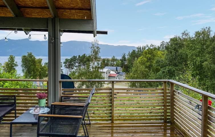 Ferienhaus für 4 Personen mit Terrasse in Sognefjord