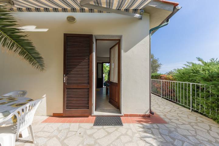 Appartamento intero, Accogliente casa vacanze fronte spiaggia di sabbia – Villino Beatrice in Spiaggia di Fetovaia (Campo nell'Elba), Campo nell'Elba