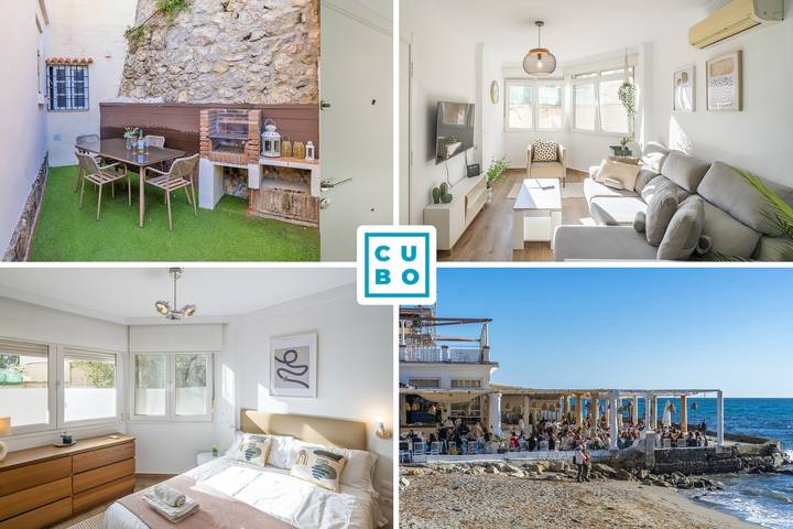 Vakantieappartement voor 4 personen, met terras en tuin in Malaga